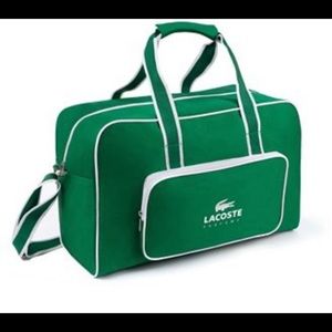 Lacoste duffle bag